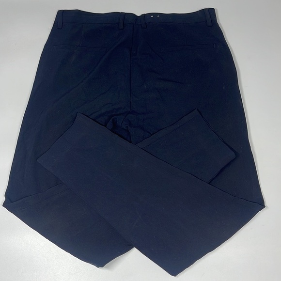 Lindbergh Men's Navy Ankle Grazer Trousers Pants Size Medium M - Picture 2 of 9